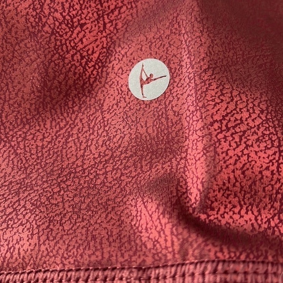 90 Degrees by Reflex Lux Rustic Scarlet Hi Rise Ankle Leggings Smal… - Picture 8 of 8